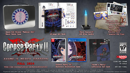 Corpse Party 2: Darkness Distortion Ayame’s Mercy Limited Edition - Nintendo Switch (PRE-ORDER)