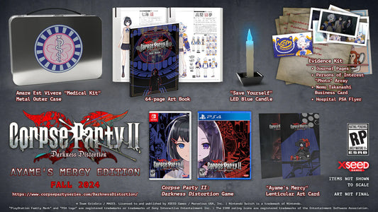 Corpse Party 2: Darkness Distortion Ayame’s Mercy Limited Edition - Nintendo Switch (PRE-ORDER)