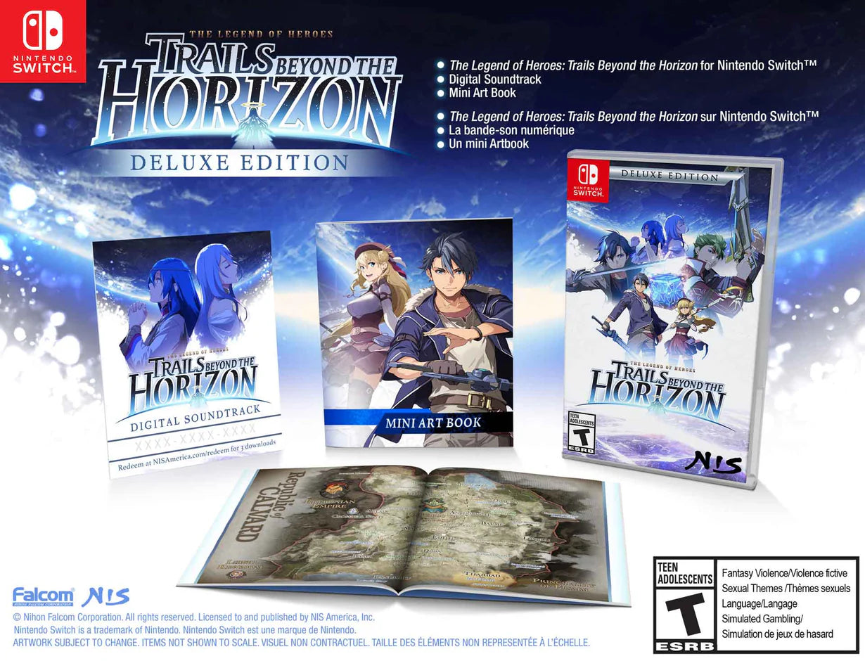 The Legend of Heroes: Trails Beyond the Horizon - Deluxe Edition - Nintendo Switch (PRE-ORDER)