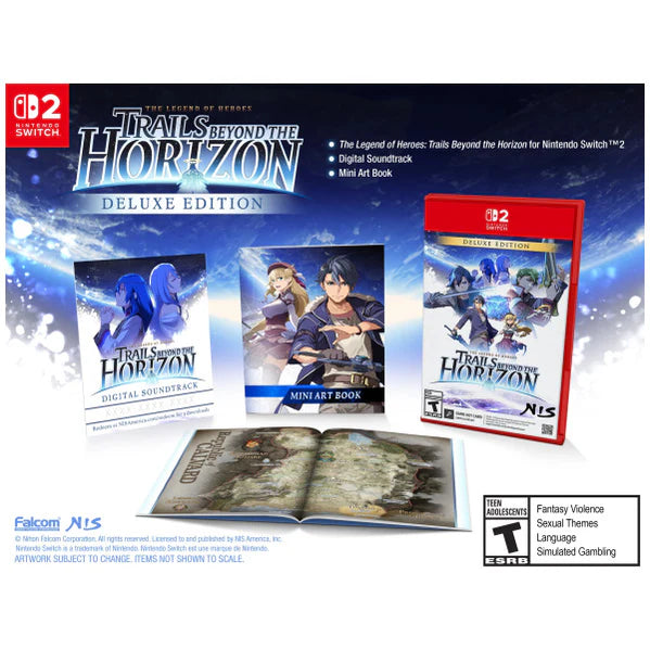 The Legend of Heroes: Trails Beyond the Horizon - Deluxe Edition [Game-Key Card] - Nintendo Switch 2 (PRE-ORDER)