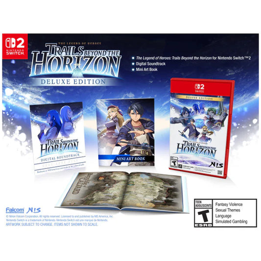 The Legend of Heroes: Trails Beyond the Horizon - Deluxe Edition [Game-Key Card] - Nintendo Switch 2 (PRE-ORDER)