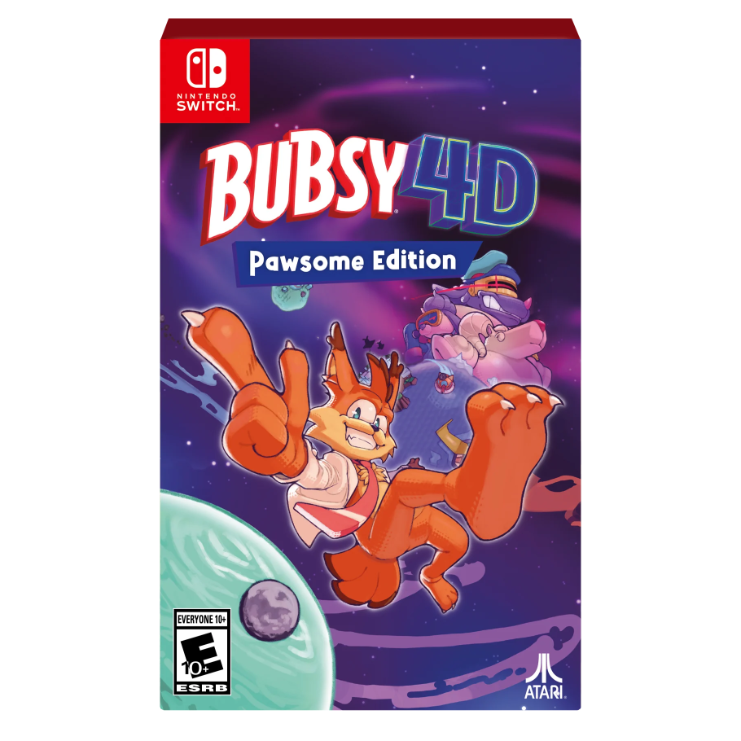 Bubsy 4D - Pawsome Edition - Nintendo Switch (PRE-ORDER)