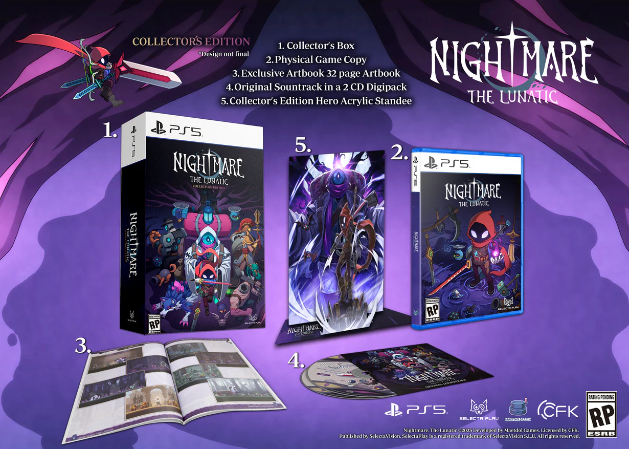 Nightmare: The Lunatic [Collector's Edition] - PlayStation 5 (PRE-ORDER)