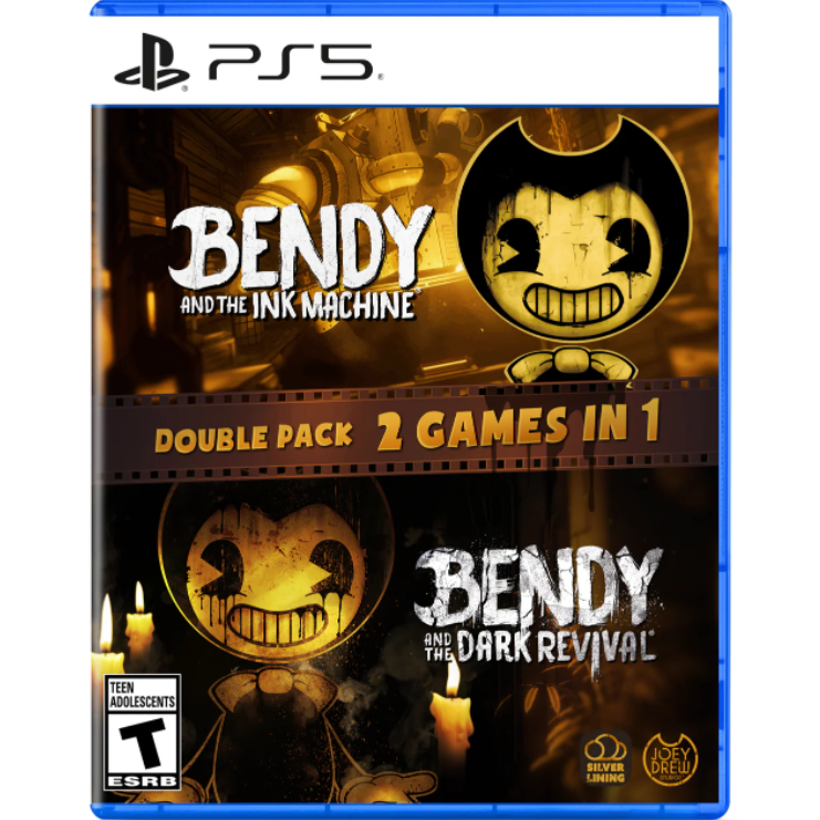 Bendy Double Pack [Bendy and the Ink Machine + Bendy and the Dark Revival] - PlayStation 5 (PRE-ORDER)