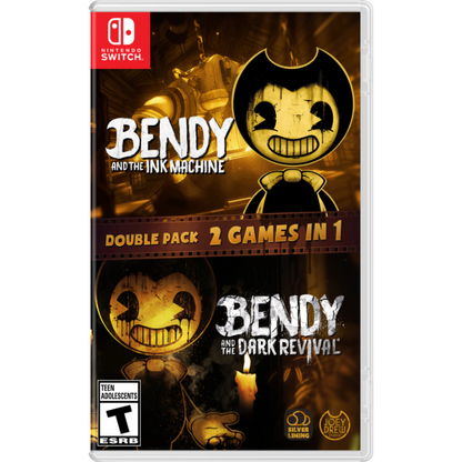 Bendy Double Pack [Bendy and the Ink Machine + Bendy and the Dark Revival] - Nintendo Switch (PRE-ORDER)