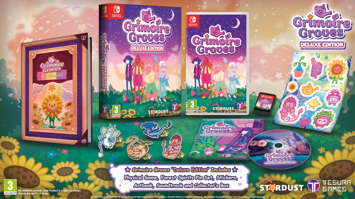 Grimoire Groves [Deluxe Edition] [EU Import] - Nintendo Switch (PRE-ORDER) (FREE SHIPPING)