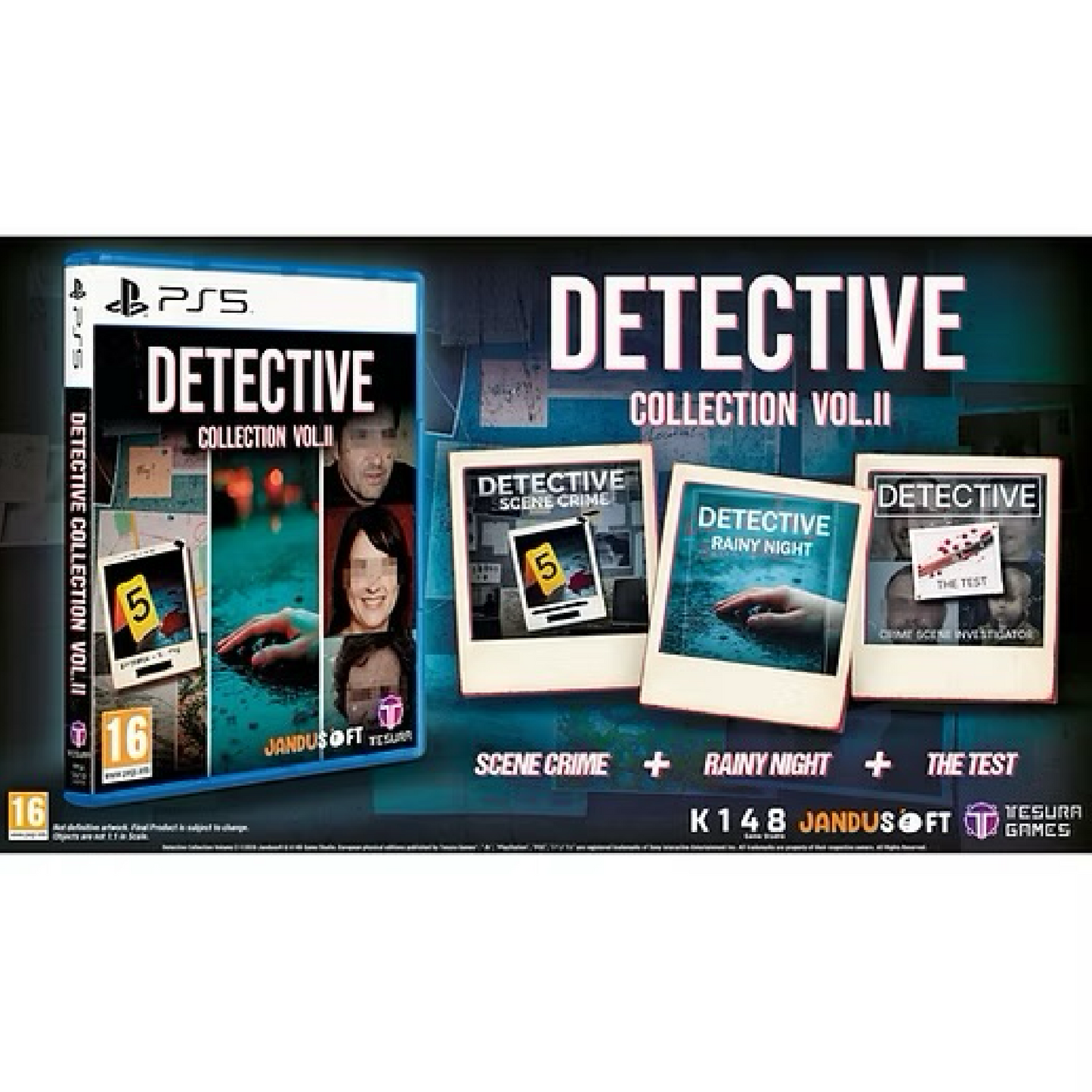 Detective Collection Vol. II - PlayStation 5 [EU Import] (PRE-ORDER)