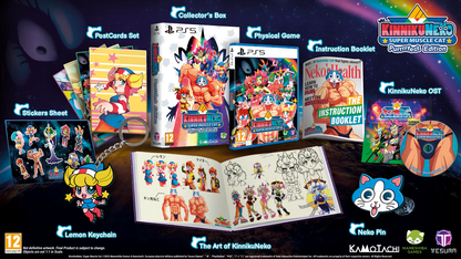 KinnikuNeko: SUPER MUSCLE CAT [Purrrrfect Edition] [EU Import] - PlayStation 5 (FREE USA SHIPPING)