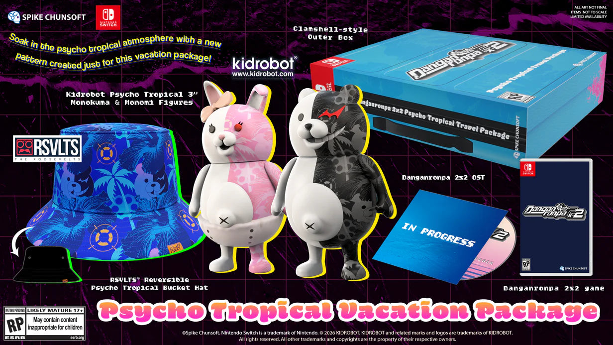 Danganronpa 2x2 [Psycho Tropical Vacation Package Edition] - Nintendo Switch (PRE-ORDER)