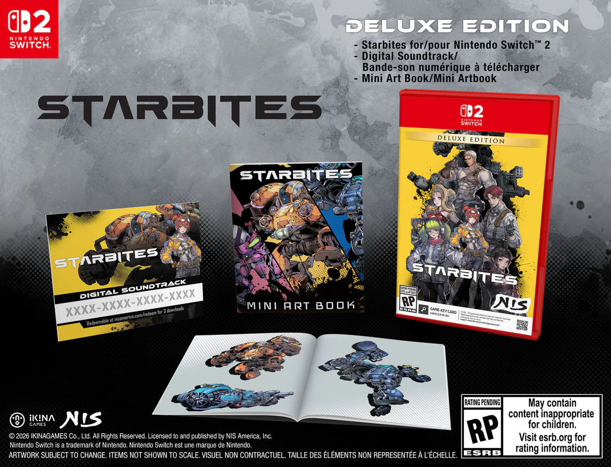 STARBITES Deluxe Edition [Game-Key Card] - Nintendo Switch 2 (PRE-ORDER)