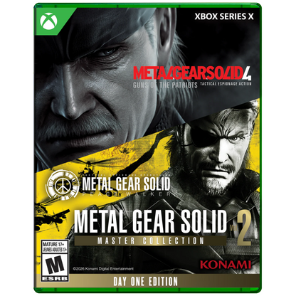METAL GEAR SOLID: MASTER COLLECTION Vol.2 - Xbox Series X (PRE-ORDER)