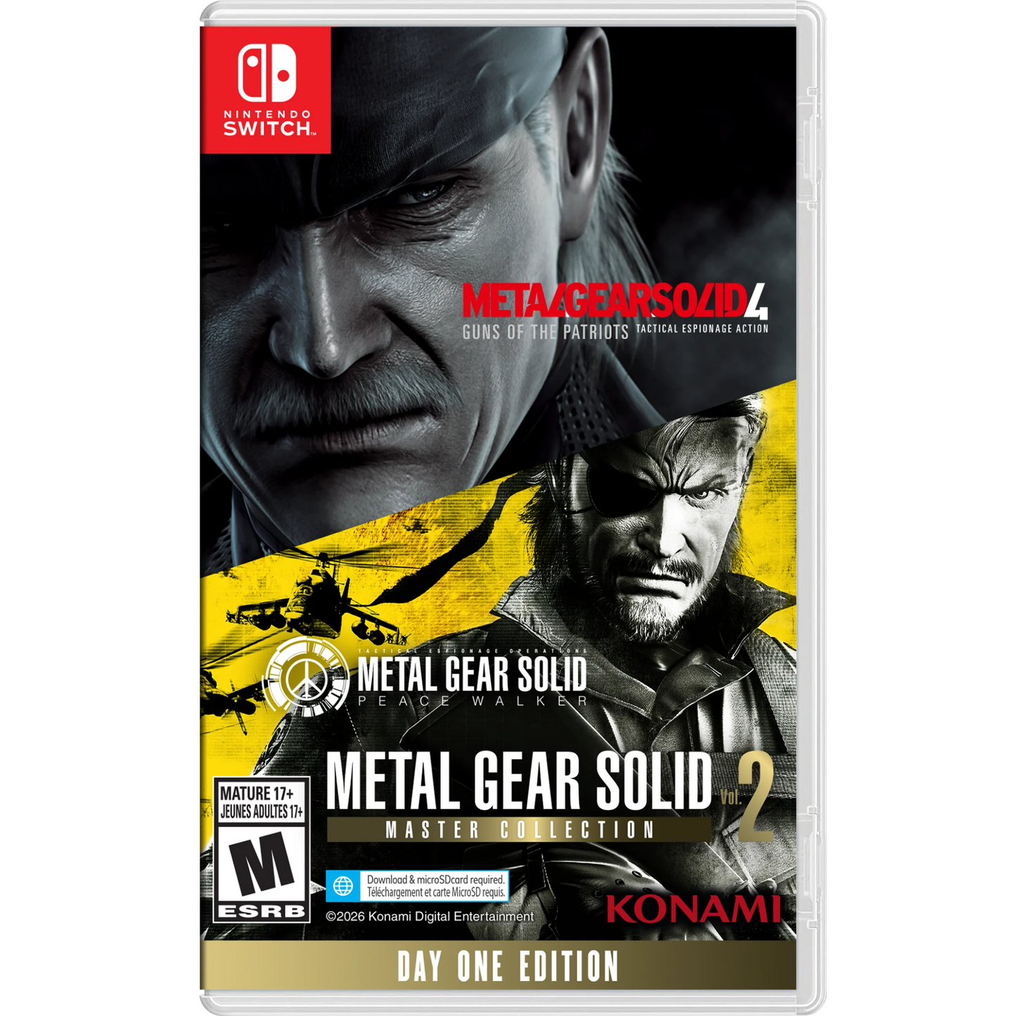 METAL GEAR SOLID: MASTER COLLECTION Vol.2 - Nintendo Switch (PRE-ORDER)