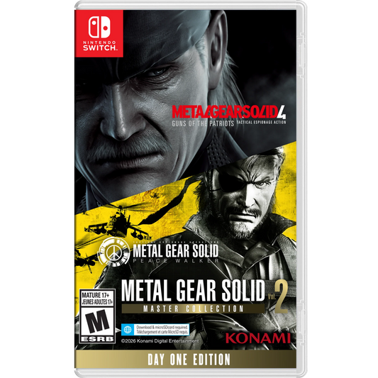 METAL GEAR SOLID: MASTER COLLECTION Vol.2 - Nintendo Switch (PRE-ORDER)