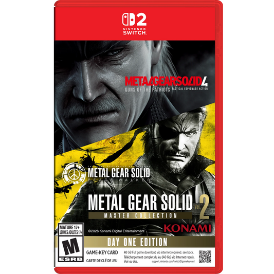 METAL GEAR SOLID: MASTER COLLECTION Vol.2 [Game-Key Card] - Nintendo Switch 2 (PRE-ORDER)