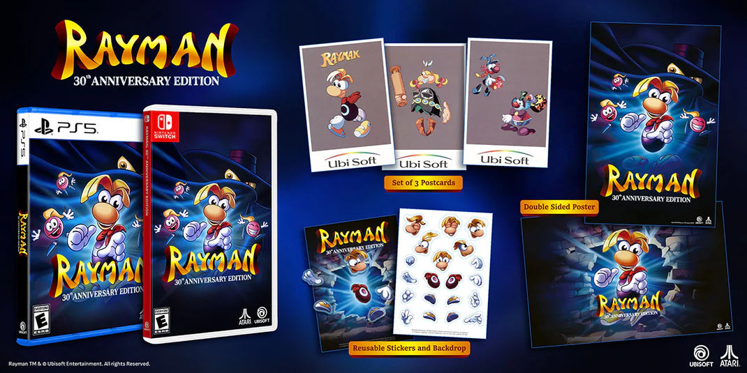 Rayman: 30th Anniversary Edition - Nintendo Switch (PRE-ORDER)