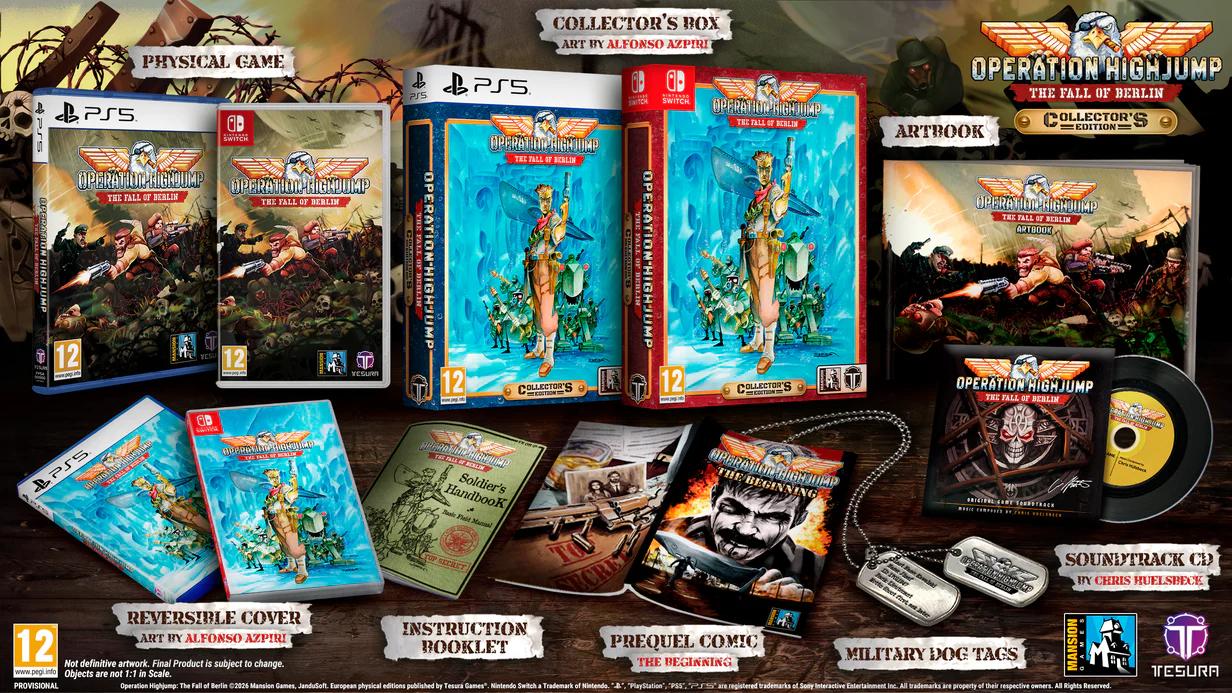 Operation Highjump: The Fall of Berlin [Collector’s Edition] [EU Import] - PlayStation 5 (PRE-ORDER) (FREE USA SHIPPING)