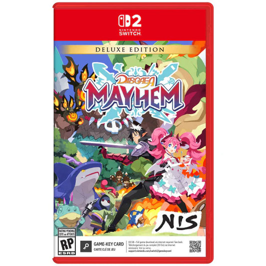 Disgaea Mayhem: Deluxe Edition [Game-Key Card] – Nintendo Switch 2 (PRE-ORDER)