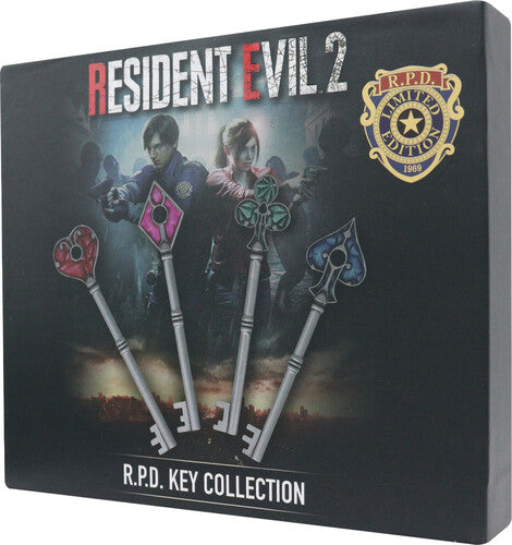 Resident Evil 2 - Set of Card Suit Keys (PRE-ORDER)