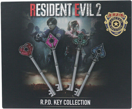 Resident Evil 2 - Set of Card Suit Keys (PRE-ORDER)