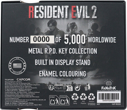 Resident Evil 2 - Set of Card Suit Keys (PRE-ORDER)