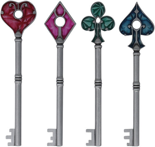 Resident Evil 2 - Set of Card Suit Keys (PRE-ORDER)