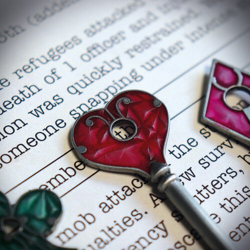 Resident Evil 2 - Set of Card Suit Keys (PRE-ORDER)