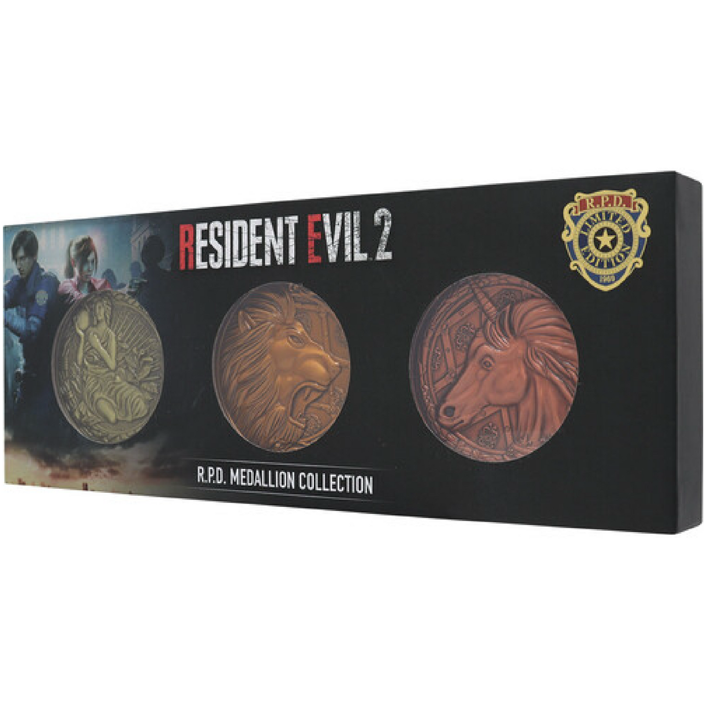 Resident Evil 2 - Set of 3 Medallions (PRE-ORDER)