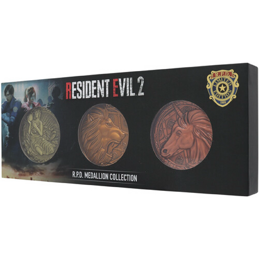 Resident Evil 2 - Set of 3 Medallions (PRE-ORDER)