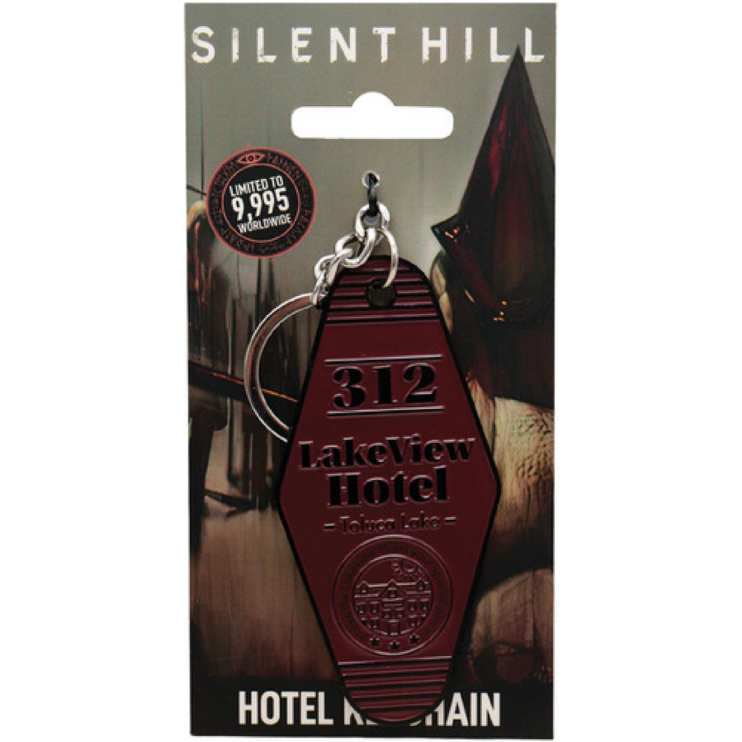 Silent Hill 2 - Limited Edition Hotel Keychain Red Edition (PRE-ORDER)
