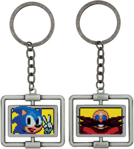 Sonic The Hedgehog - Spinning Keyring (PRE-ORDER)
