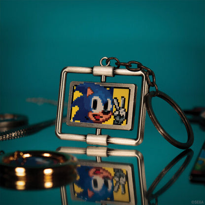 Sonic The Hedgehog - Spinning Keyring (PRE-ORDER)