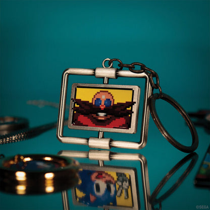 Sonic The Hedgehog - Spinning Keyring (PRE-ORDER)