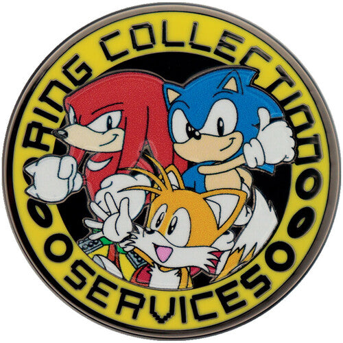 Sonic The Hedgehog - Sonic, Tails, and Knuckles Pin Badge (PRE-ORDER)
