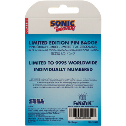 Sonic The Hedgehog - Sonic, Tails, and Knuckles Pin Badge (PRE-ORDER)