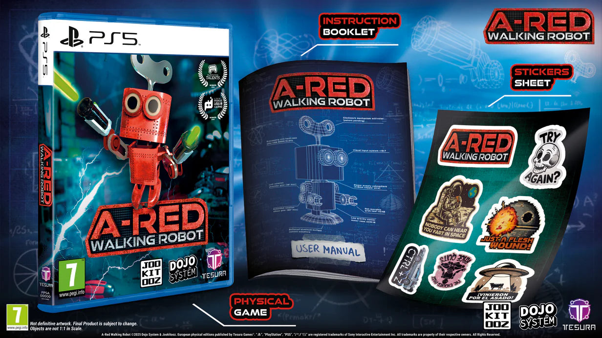 A-Red Walking Robot [EU Import] - PlayStation 5