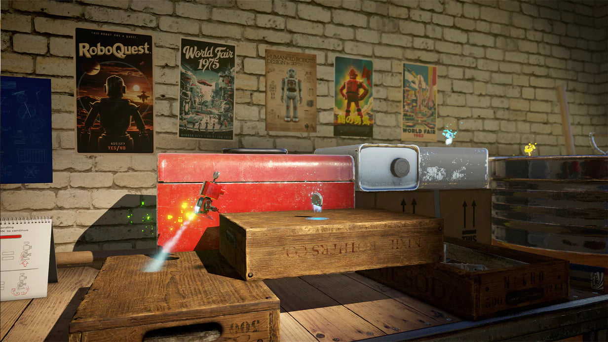 A-Red Walking Robot [EU Import] - PlayStation 5