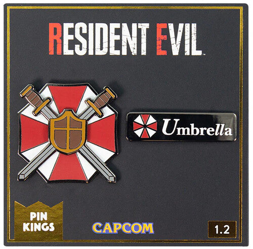 Pin Kings - Resident Evil Enamel Pin Badge Set 1.2 (PRE-ORDER)