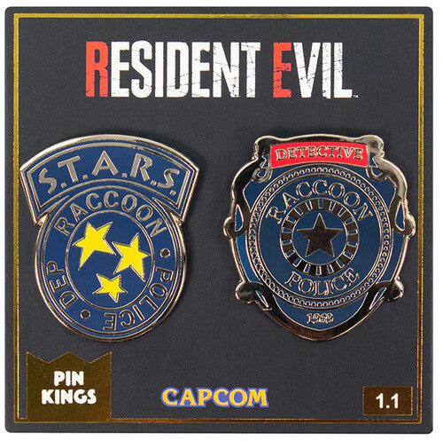 Pin Kings - Resident Evil Enamel Pin Badge Set 1.1 (PRE-ORDER)