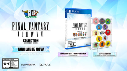 Final Fantasy I-VI Collection Anniversary Edition - PlayStation 4