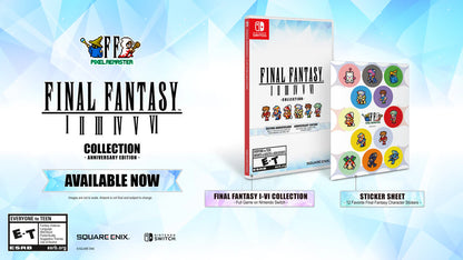 Final Fantasy I-VI Collection Anniversary Edition - Nintendo Switch