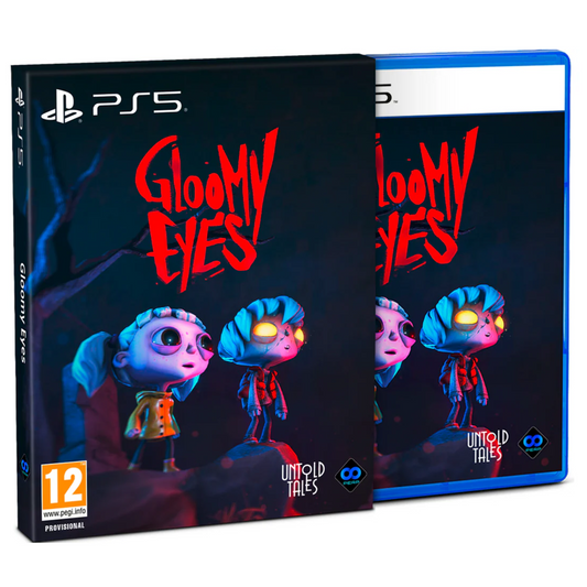 Gloomy Eyes (Slipcase Edition) [EU Import] - PlayStation 5 (Backorder Expected Late March)