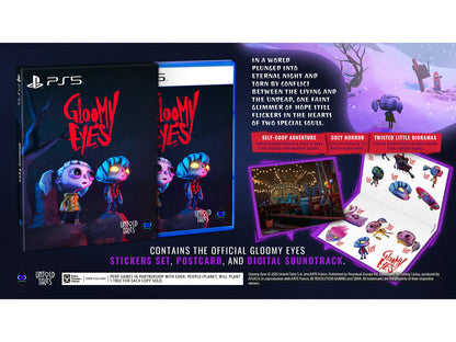 Gloomy Eyes (Slipcase Edition) [EU Import] - PlayStation 5 (Backorder Expected Late March)