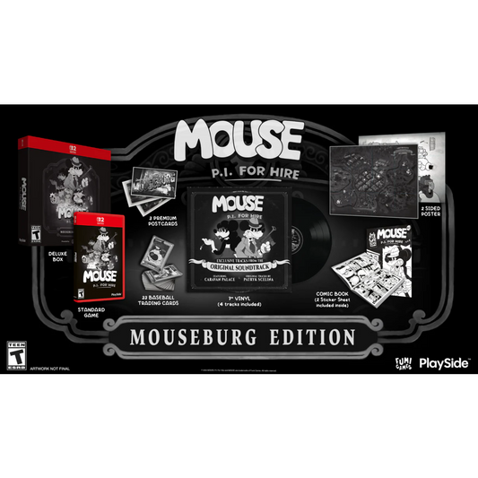 MOUSE: P.I. For Hire [The Mouseburg Edtion] - Nintendo Switch 2 (PRE-ORDER)
