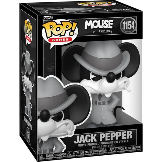 Funko POP! Games: Mouse P.I. For Hire - Jack Pepper (Backorder - Expected July 2026)