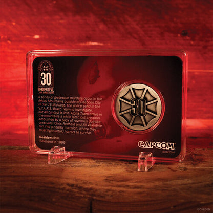 Resident Evil - 30th Anniversary Presentation Coin (PRE-ORDER)