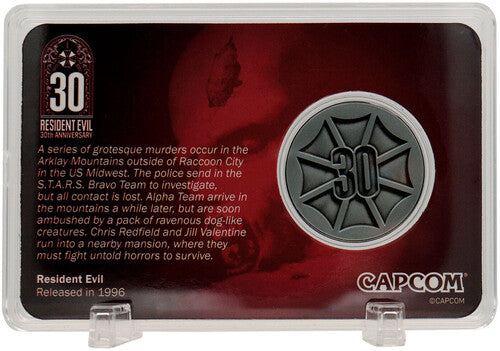 Resident Evil - 30th Anniversary Presentation Coin (PRE-ORDER)