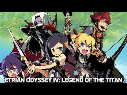Etrian Odyssey IV: Legends of the Titan - 3DS (Backorder - Expected August 2026)